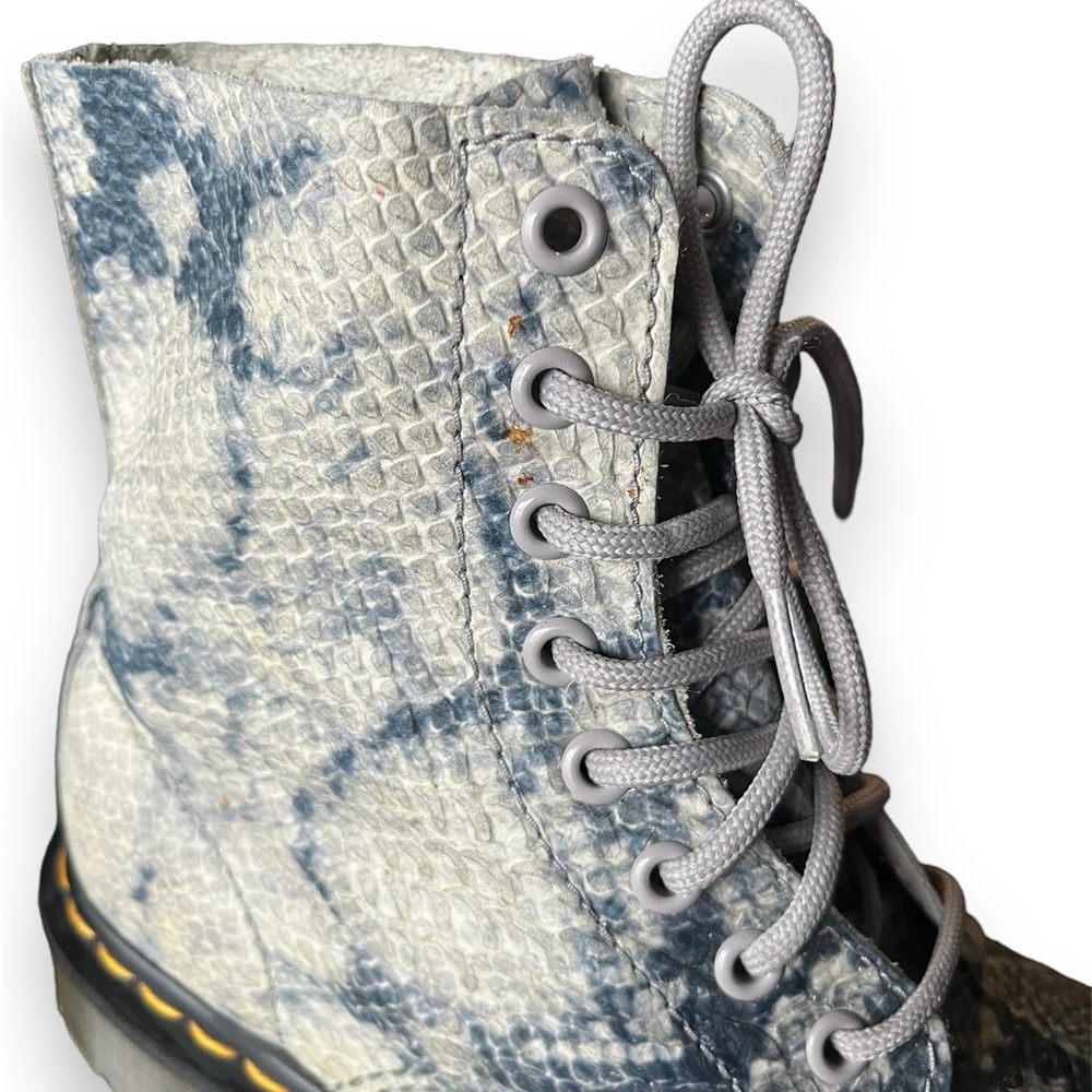 Dr Doc Martens Pascal Snake Boot Size 6 - image 8
